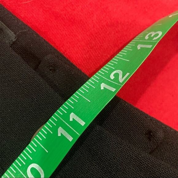 Vintage Escada Wool Black Slacks Grommets at the Waistline Size 38 - Picture 8 of 11